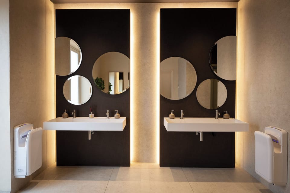 Shared bathroom