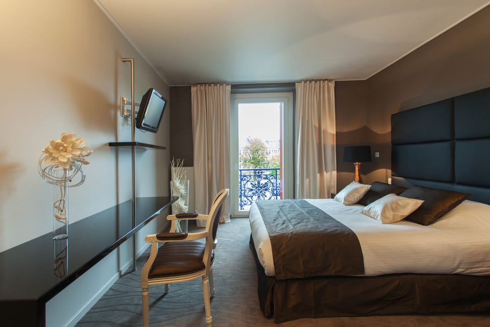 Standard Double Room | Premium bedding, desk, blackout drapes, soundproofing