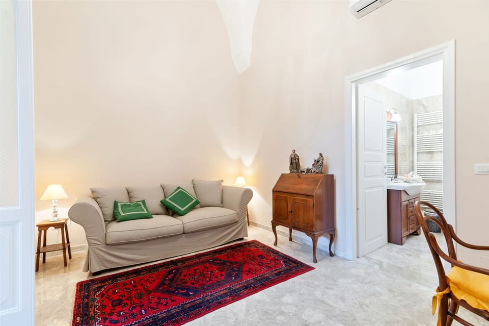 Apartment, 1 Bedroom | Living area | Flat-screen TV