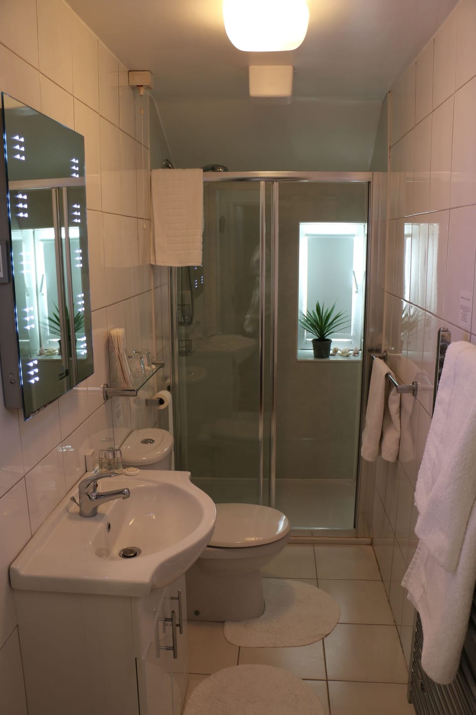 Double Room, Garden View | Bathroom | Free toiletries, hair dryer, bathrobes, towels