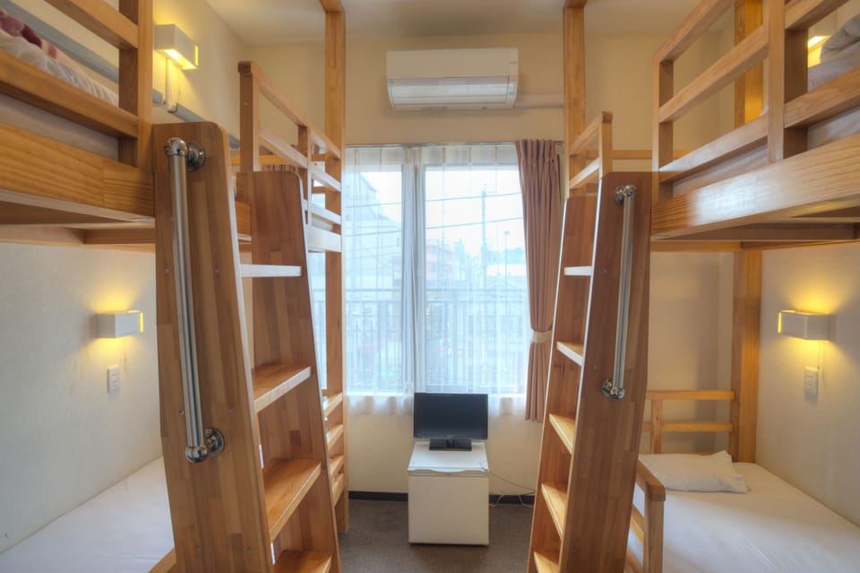 Quadruple Room (2 Bunk Beds) | In-room safe, free WiFi, bed sheets