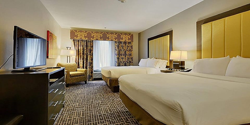 Desk, iron/ironing board, cribs/infant beds, rollaway beds