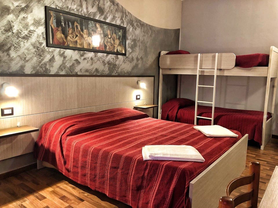 Classic Triple Room, 1 Bedroom, Private Bathroom | Down comforters, pillowtop beds, individually furnished, desk