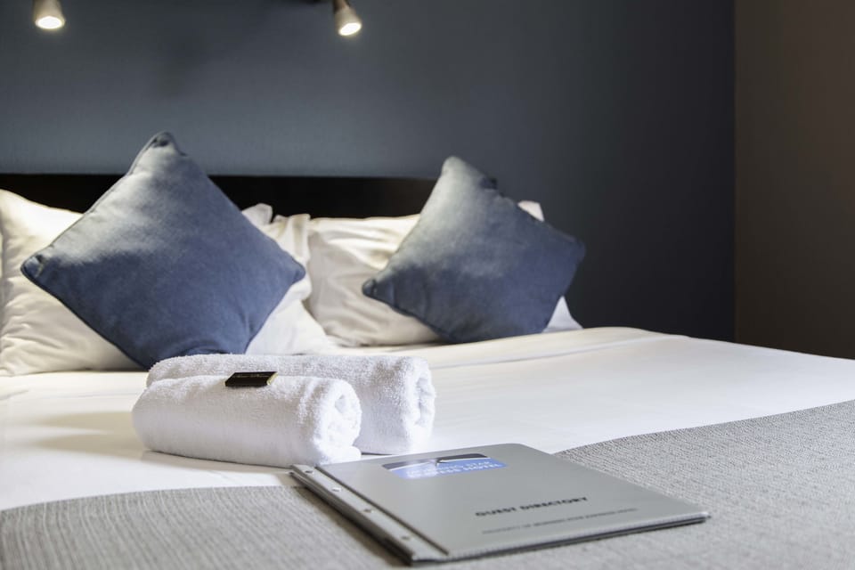 Standard Double Room | Select Comfort beds, in-room safe, desk, blackout drapes