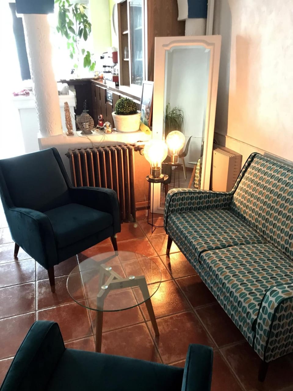 Lobby sitting area