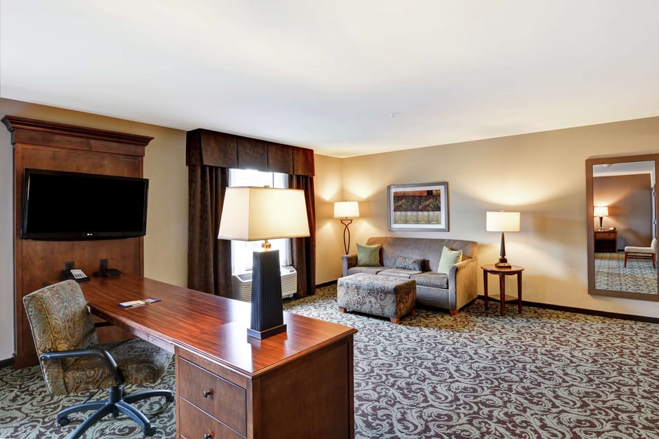 Blackout drapes, iron/ironing board, free cribs/infant beds, free WiFi