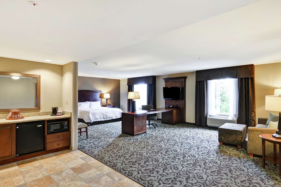 Blackout drapes, iron/ironing board, free cribs/infant beds, free WiFi