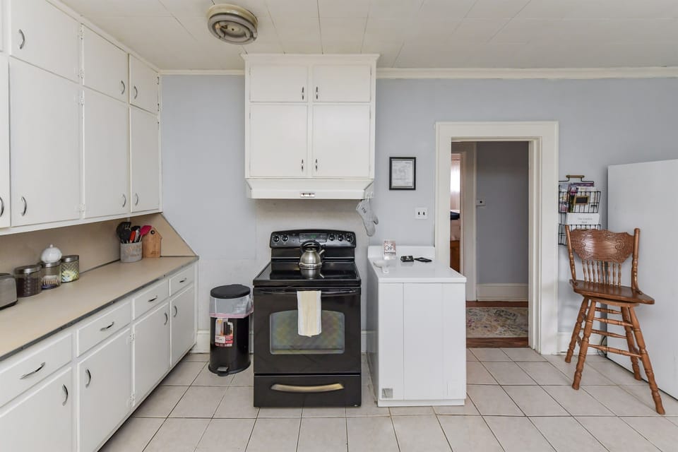 Flat top electric stove