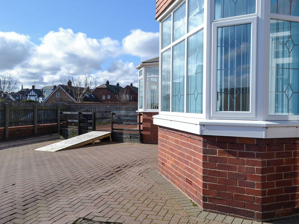 Ramp leading to the conservatory | Fisherman&rsquo;s Friend, Bridlington