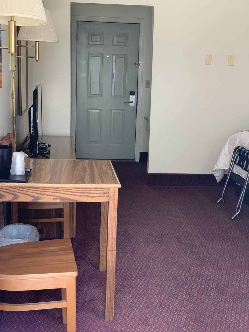 Deluxe Double Room, 2 Double Beds | Desk, laptop workspace, blackout drapes, iron/ironing board