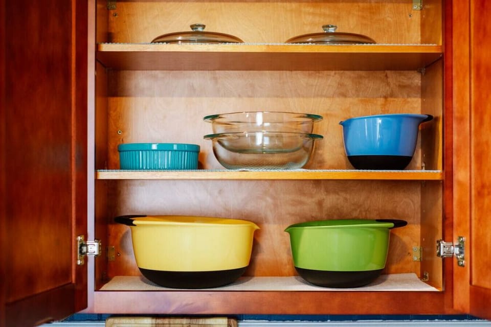 kitchen stocked with everything you need