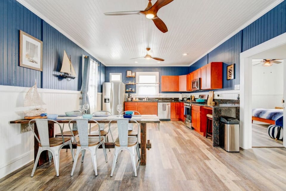 open dining area