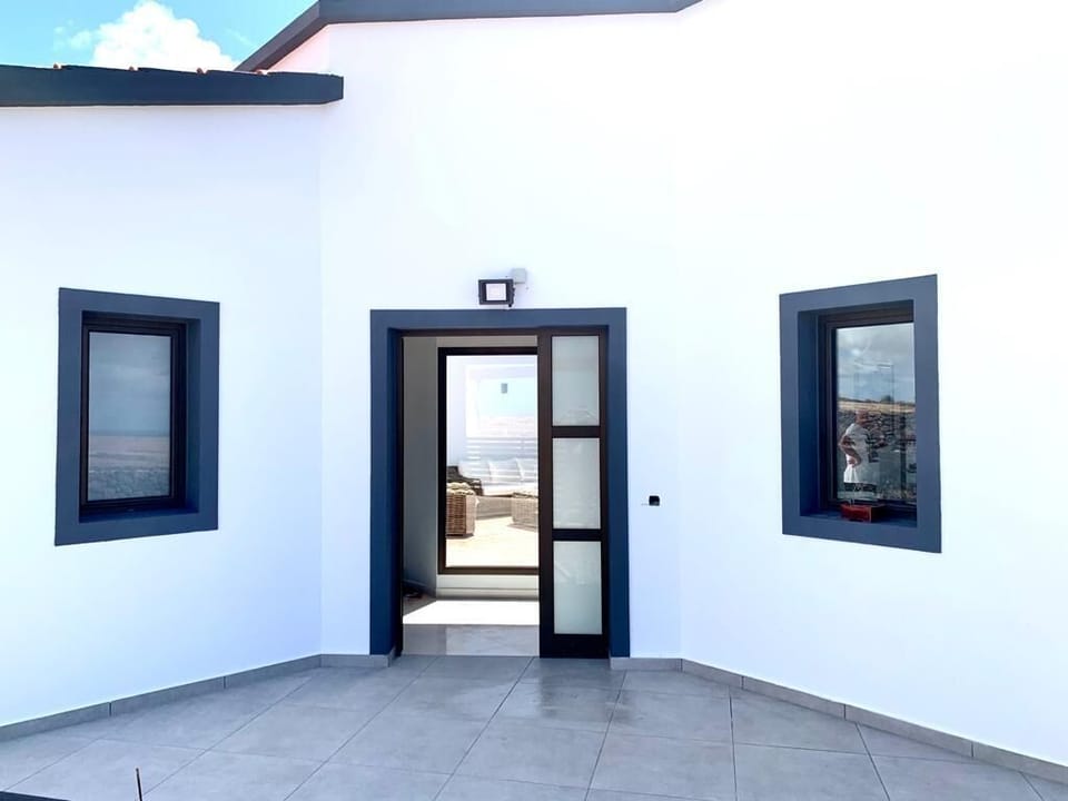 Main entrance of house
