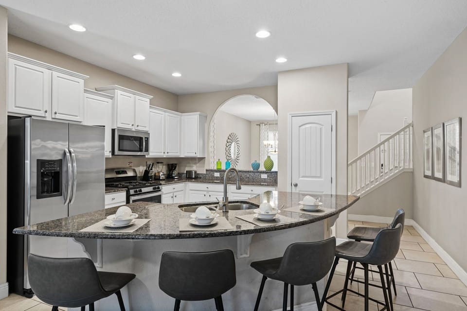 Whip up culinary masterpieces in our fully-equipped kitchen.