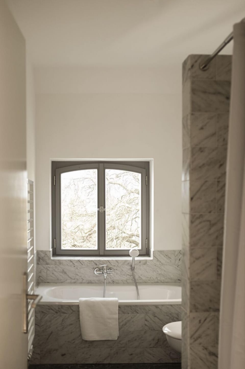 Apartment, 2 Bedrooms (2.OG, links) | Bathroom amenities | Hair dryer, towels, soap, toilet paper