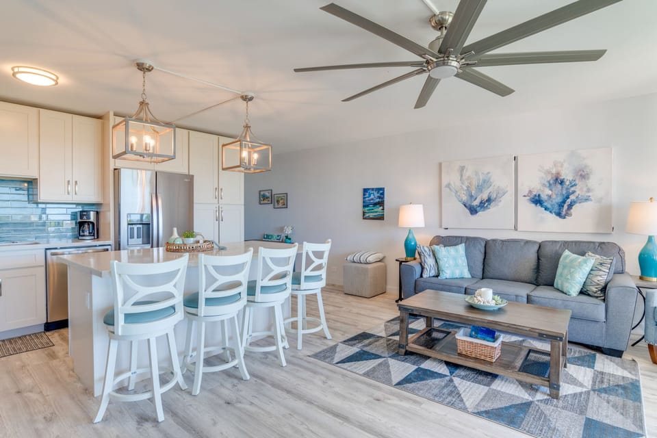 Counter seating for 4