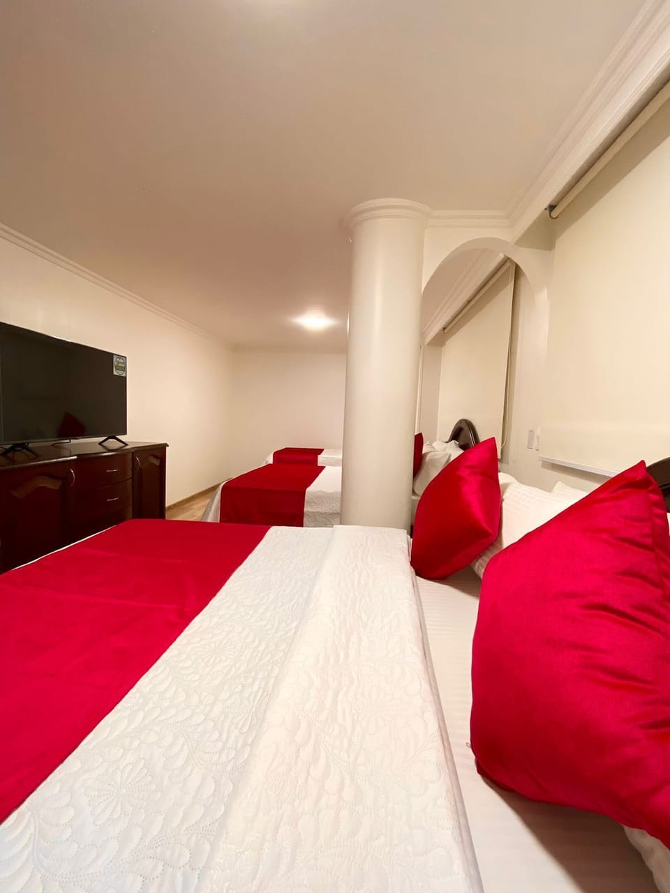 Quadruple Room, Multiple Beds | Down comforters, free WiFi, bed sheets, wheelchair access