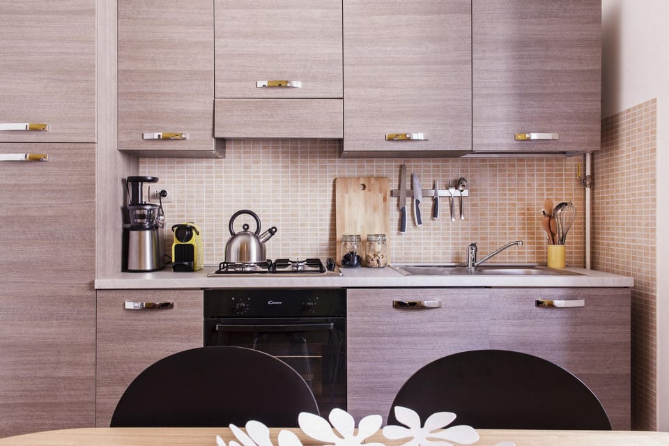Apartment, 2 Bedrooms | Private kitchen | Full-size fridge, microwave, oven, stovetop