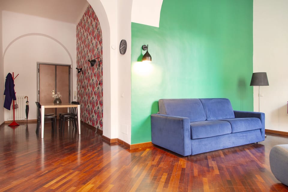 Apartment, 2 Bedrooms | Living area | 40-inch Smart TV with satellite channels, TV, Netflix