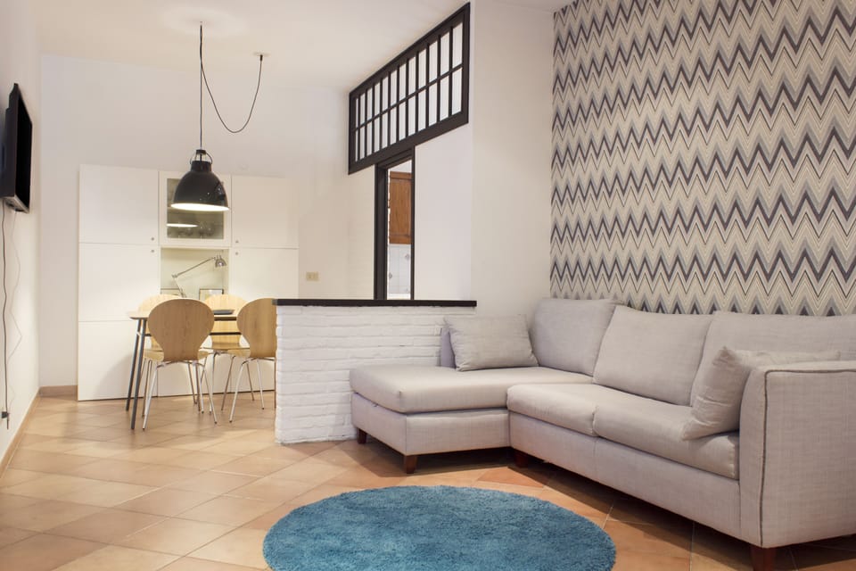 Apartment, 2 Bedrooms | Living room | LCD TV