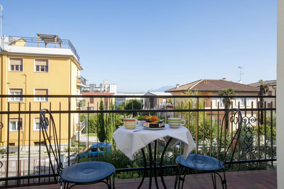 The balcony for a nice aperitif