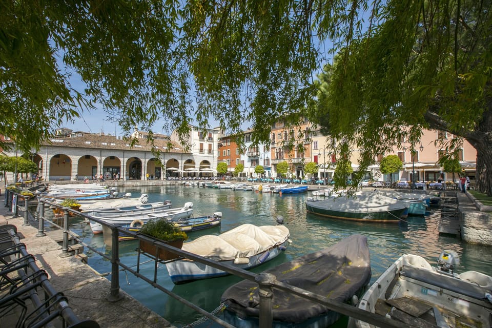 The inner port of Desenzano del Garda