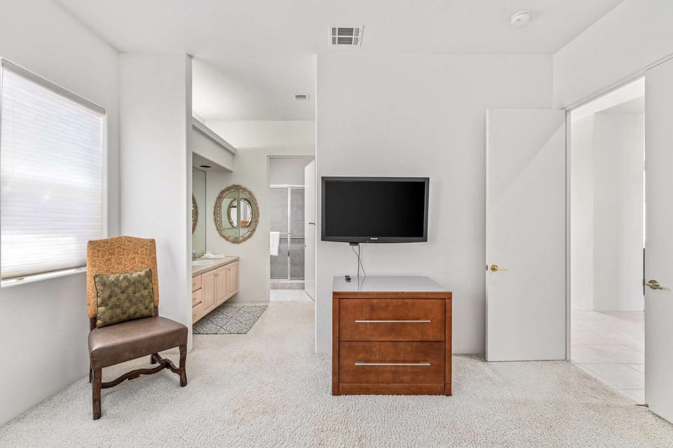 Roku with the TV in Guest Room
