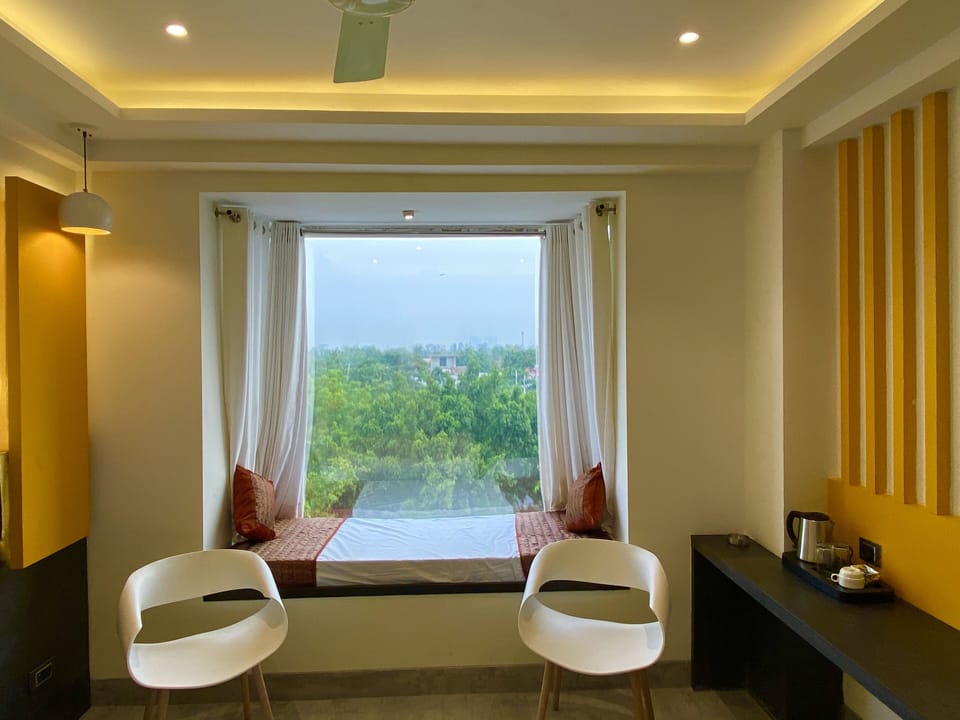 Luxury Double or Twin Room, City View | City view