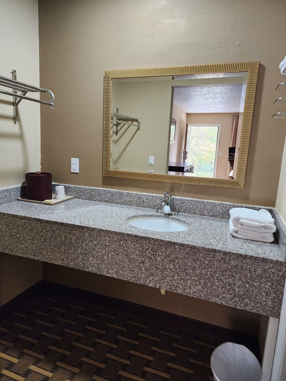Room, 2 Queen Beds, Non Smoking | Bathroom sink