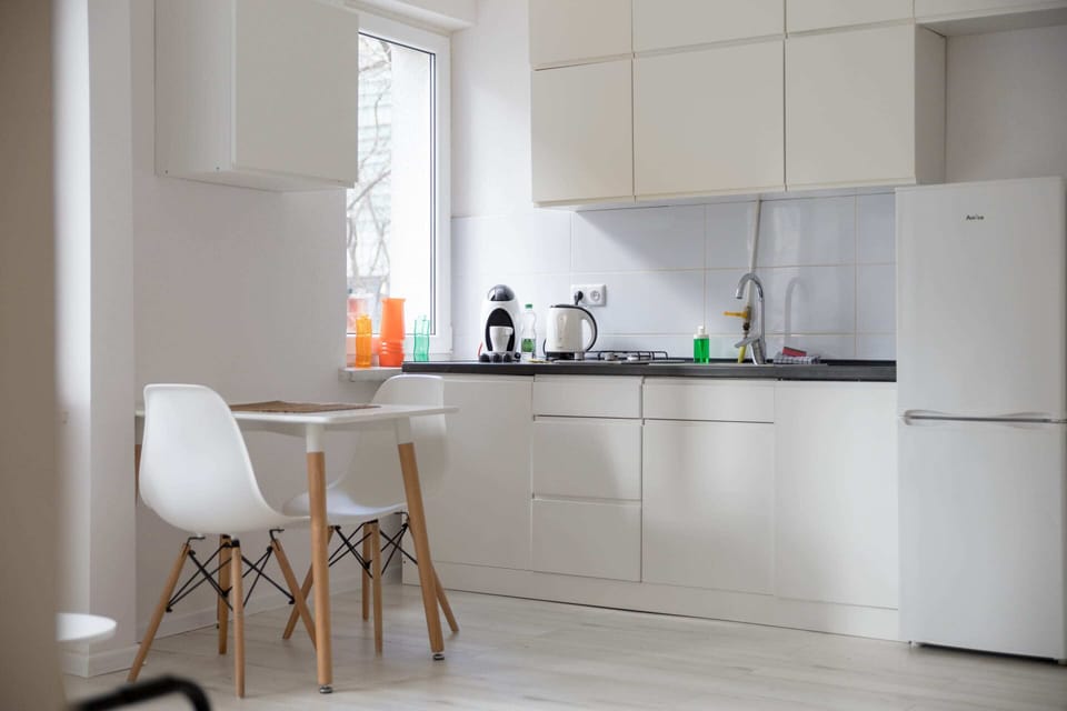 Superior Apartment | Private kitchen | Coffee/tea maker, fridge, oven, stovetop