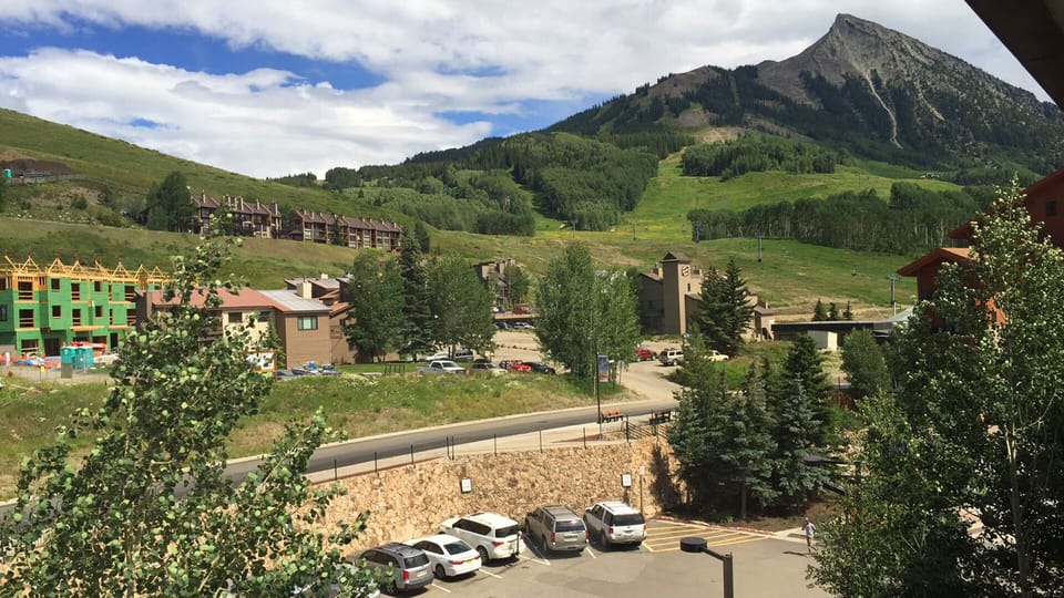 View of Mt. CB from condo