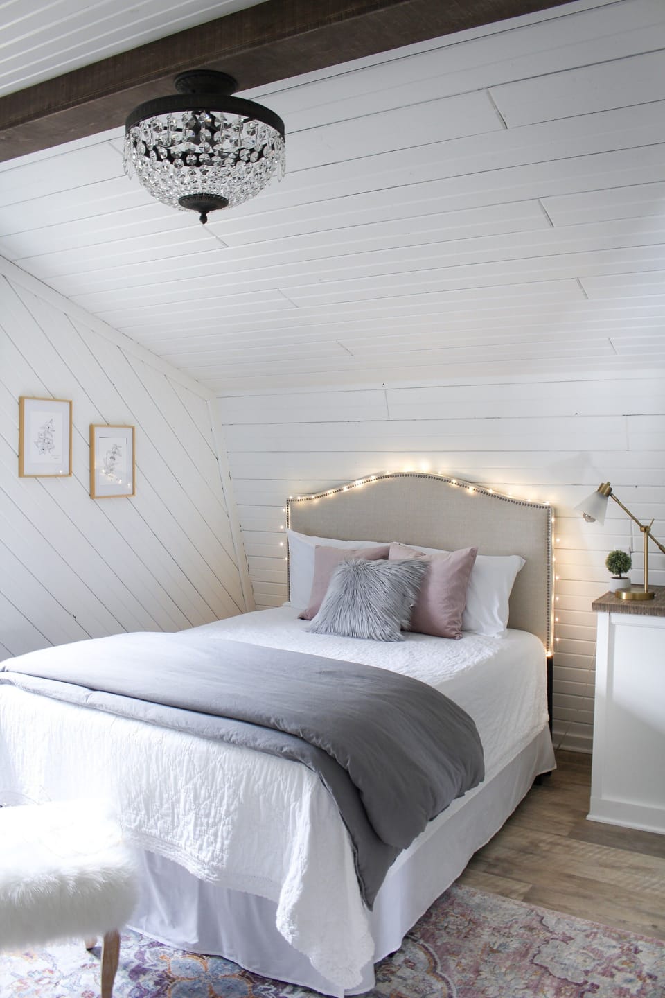 Private Bedroom #2 - Queen bed - latex/memory foam combination mattress