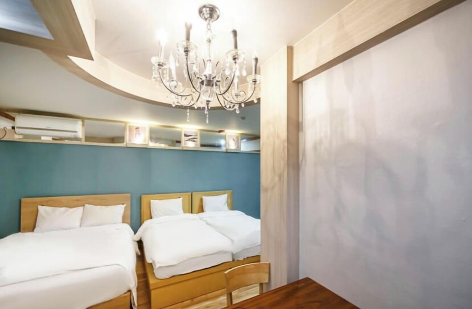 Family Room (Extra futon set charge 10,000 on site) | Desk, blackout drapes, free WiFi, bed sheets