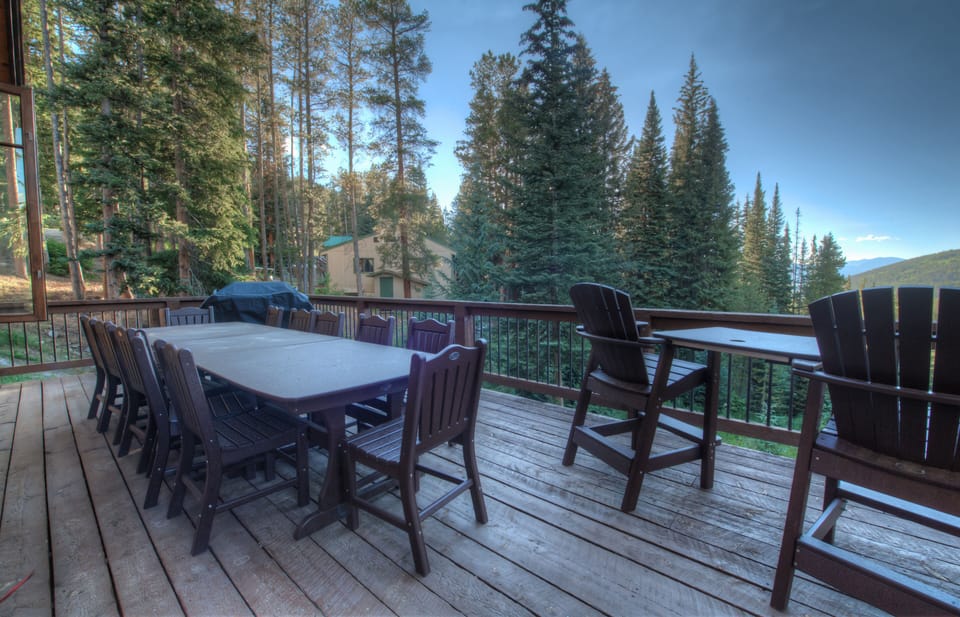 There is a Mountain View and a grill with propane for you! 