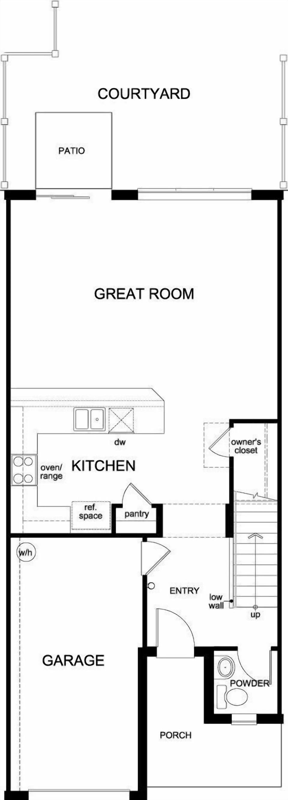 Townhome, 4 Bedrooms | Floor plan