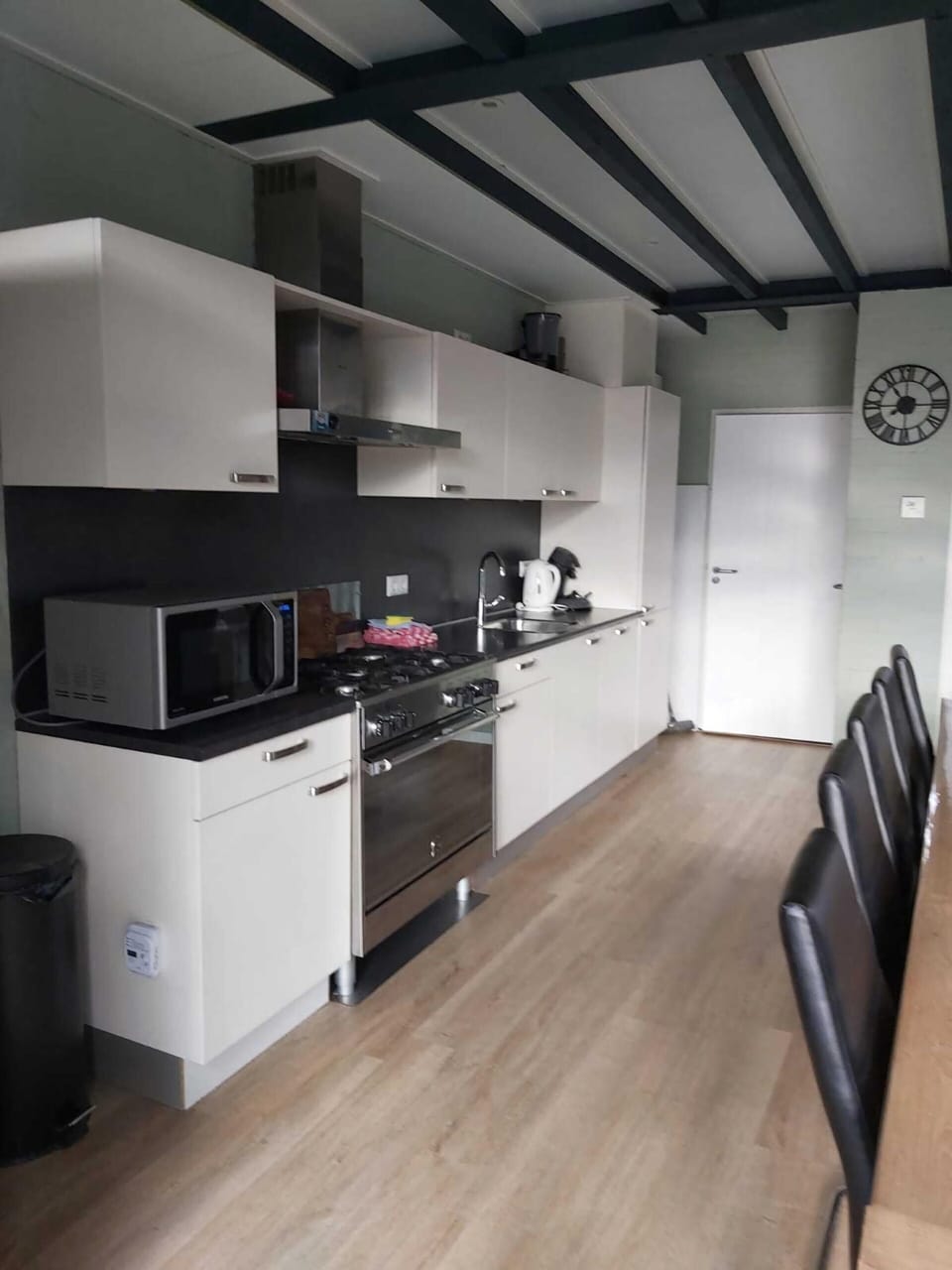 House | Private kitchen | Stovetop, highchair