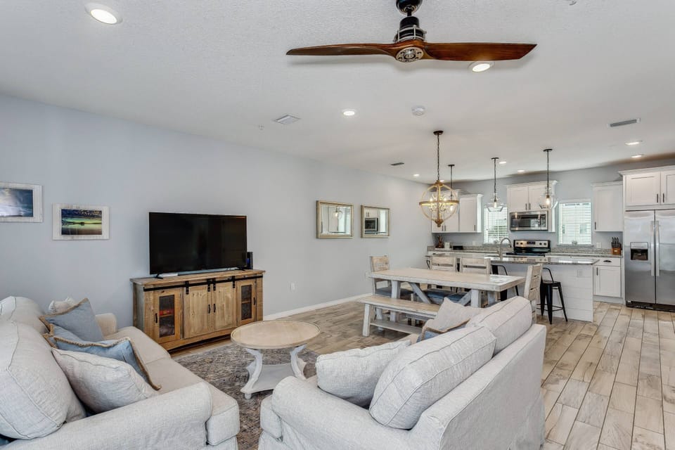 Relax with the family and watch a movie