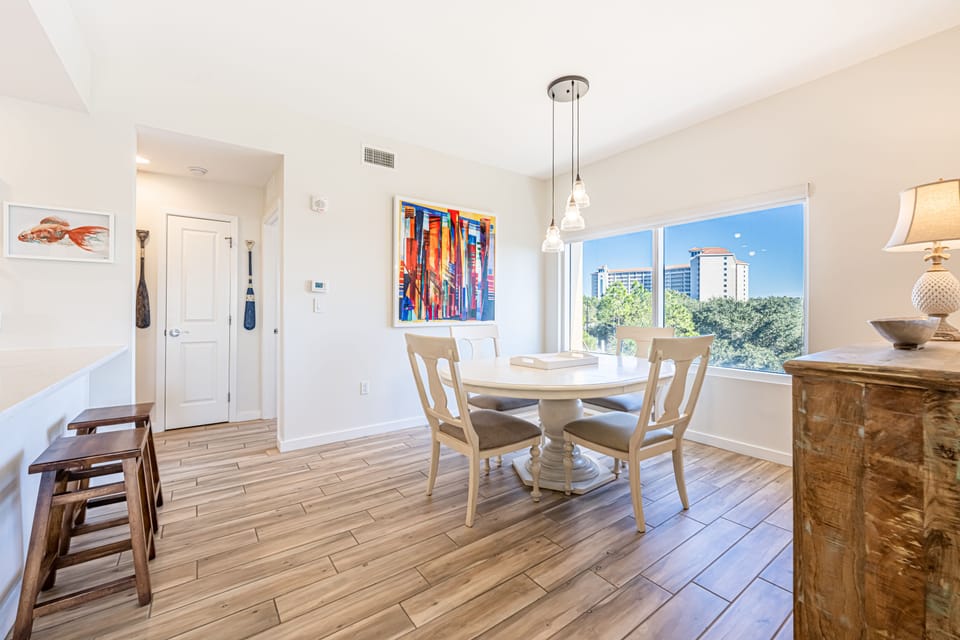 Dining Area With a View