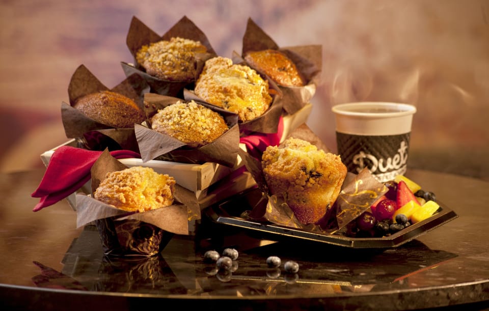 Daily cooked-to-order breakfast for a fee