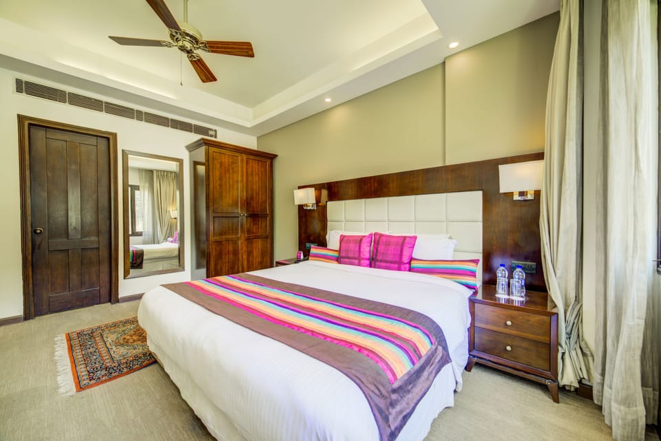 Egyptian cotton sheets, premium bedding, memory foam beds, minibar