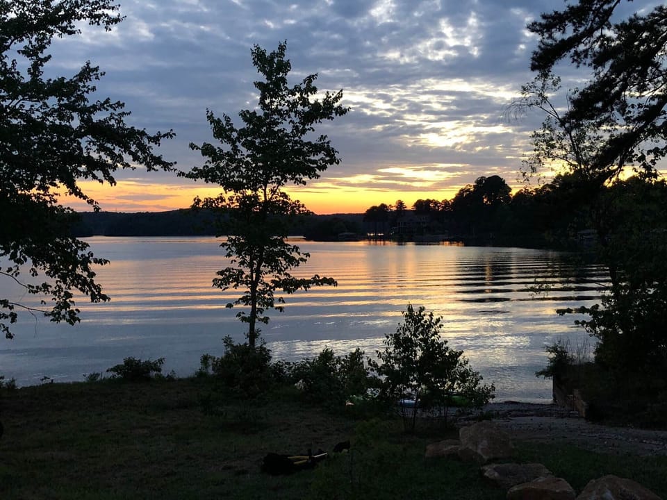 Sunset on Keowee