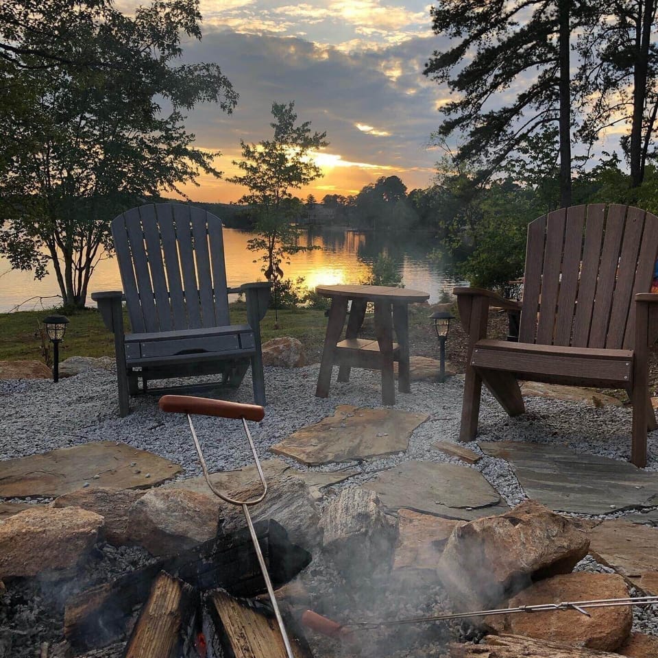 Fun at the firepit