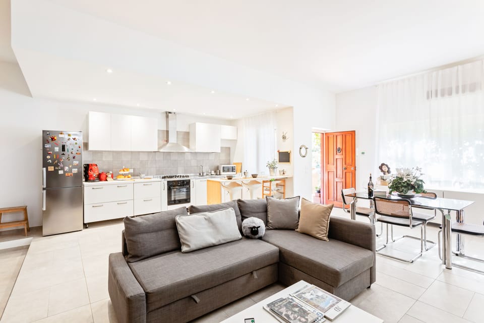 Apartment, 1 Bedroom | Living area | Flat-screen TV