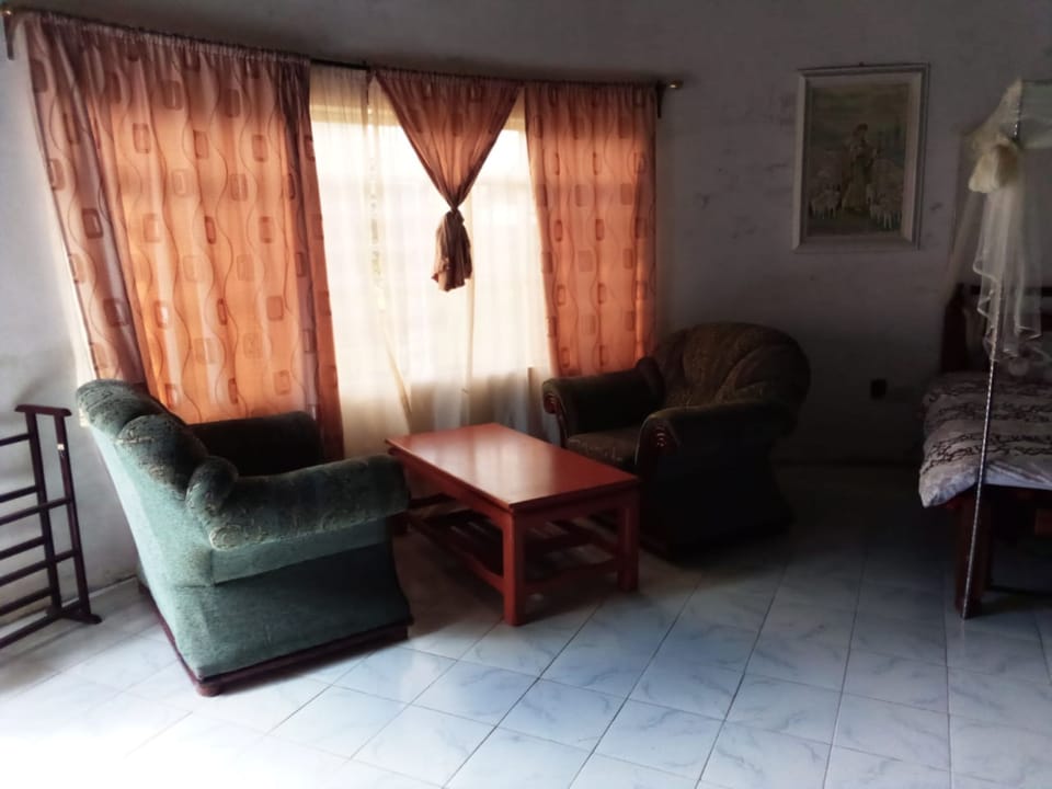 Double or Twin Room | Living area | 32-inch flat-screen TV with satellite channels, TV