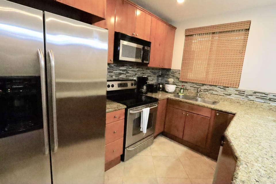 Fully equipped kitchen