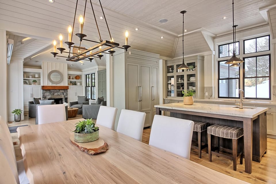Dining Area and Kitchen