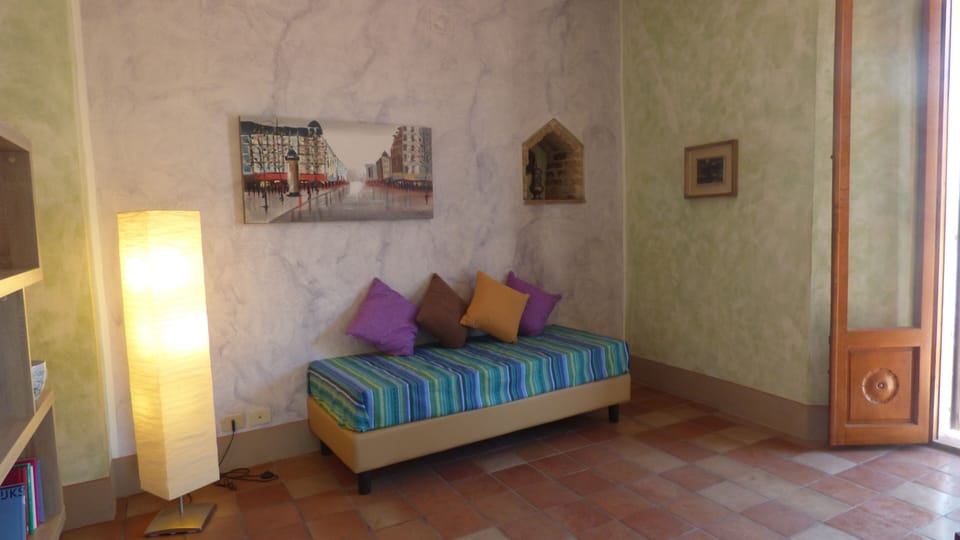 Comfort Apartment, 1 Bedroom (Le Viole) | Living area | TV