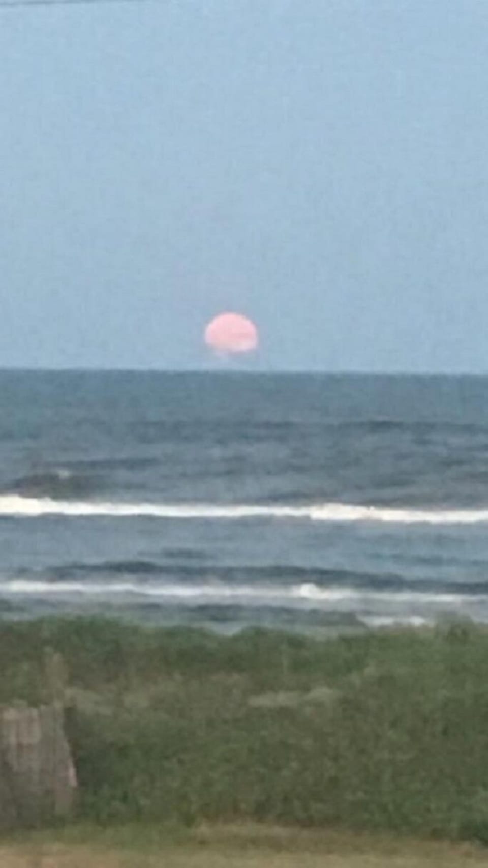 Moon rise over Surfside