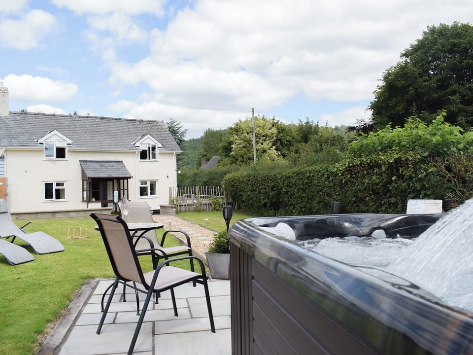 Hot tub | Herrock View, Knill, near Presteigne