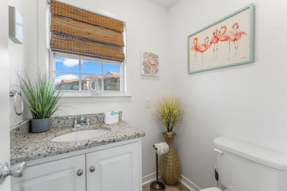 Half Bath near the kitchen
